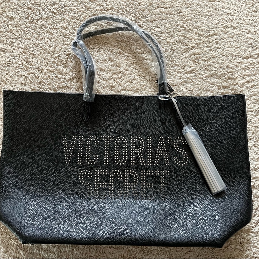 Victoria's Secret Black Tote Bag